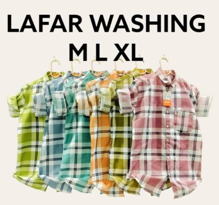 Full Sleeve  Checks Shirts , Wholesale Set 18pcs,Sku-Sw33