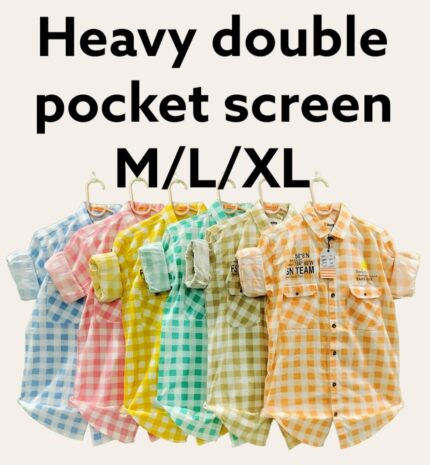 Full Sleeve  Checks Shirts , Wholesale Set 18pcs,Sku-Sw40