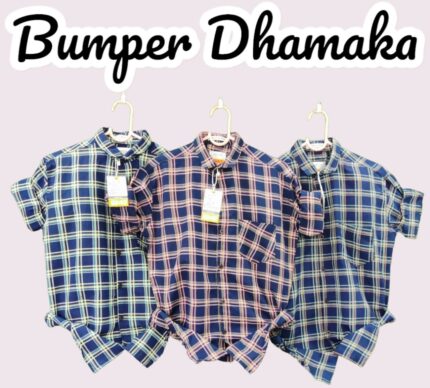 Full Sleeve  Checks Shirts , Wholesale Set 18pcs,Sku-Sw80