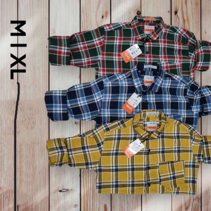 Full Sleeve  Checks Shirts , Wholesale Set 18pcs,Sku-Sw92
