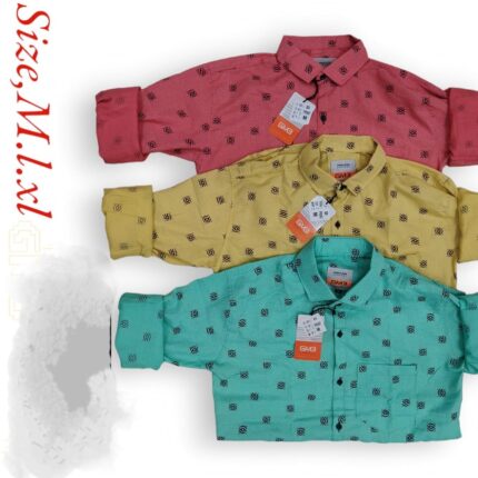 Full Sleeve Shirts , Wholesale Set 18pc,Sku-Sw101