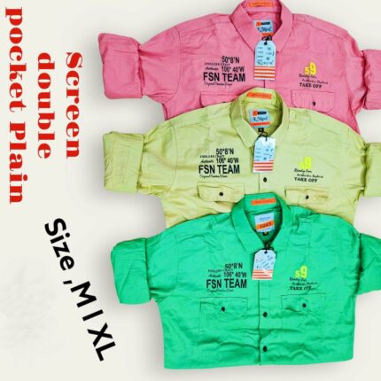 Full Sleeve Shirts , Wholesale Set 18pcs,Sku-Sw164